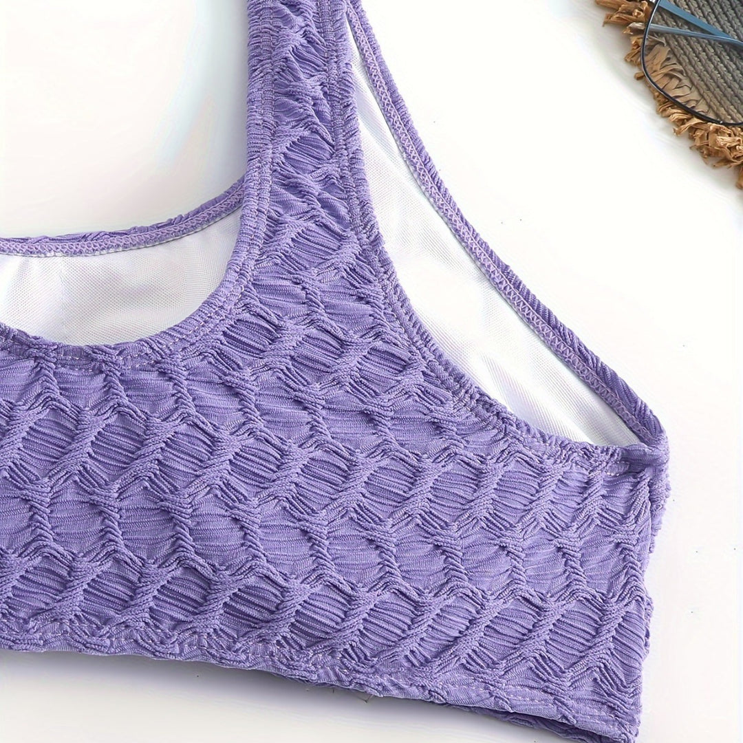 Damen Sportliches Bikini-Set mit elastischen Trägern Echo Archiv