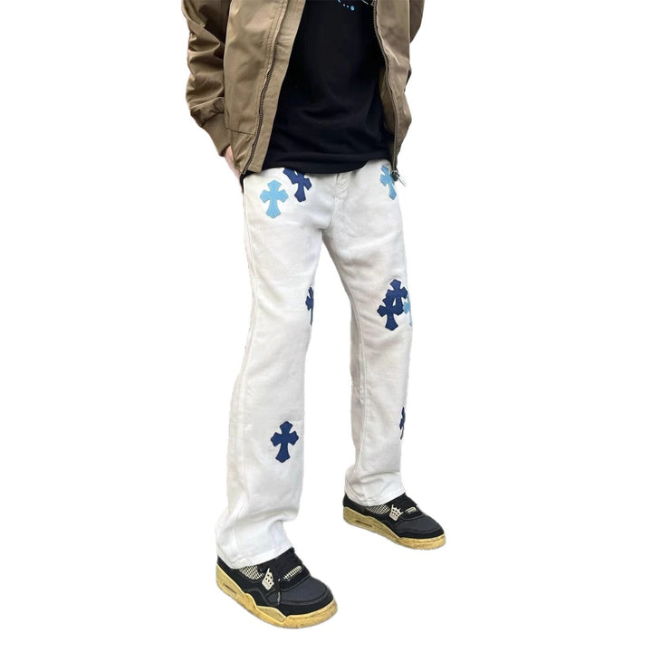 Herren Weitgeschnittene Custom Denim-Jeans Echo Archiv