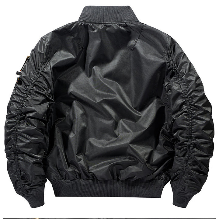Herren nan windabweisende Pilot-Flightjacke mit modularen Fronttaschen, Ärmelorganizer und elastischem Bund Echo Archiv