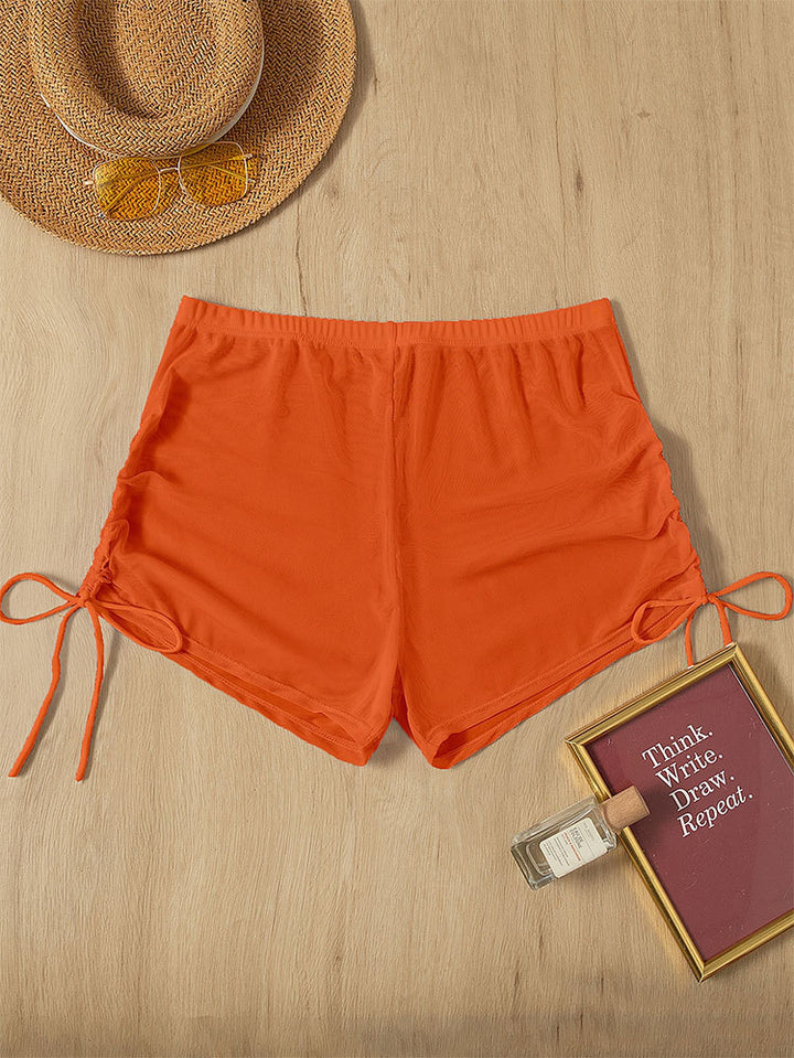 Damen Bequeme Badeshorts mit Rüschendetails Echo Archiv