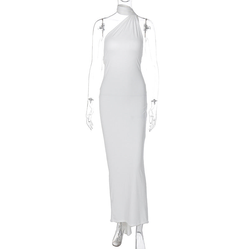 Damen Elegantes One-Shoulder Abendkleid Echo Archiv