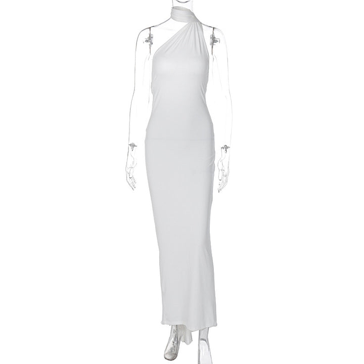 Damen Elegantes One-Shoulder Abendkleid Echo Archiv