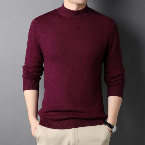 Herren Pullover mit hohem Kragen Echoarchiv