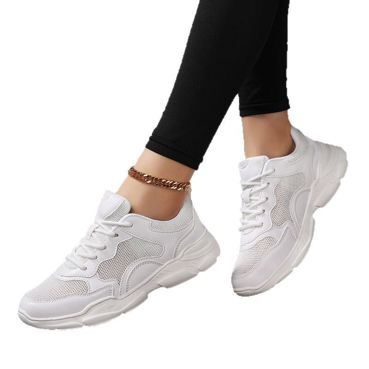 Damen nan moderner Komfort-Sneaker im Retro-Look mit atmungsaktivem Mesh, gepolsterter Ferse und profiliertem Leichtsohlenaufbau Echo Archiv