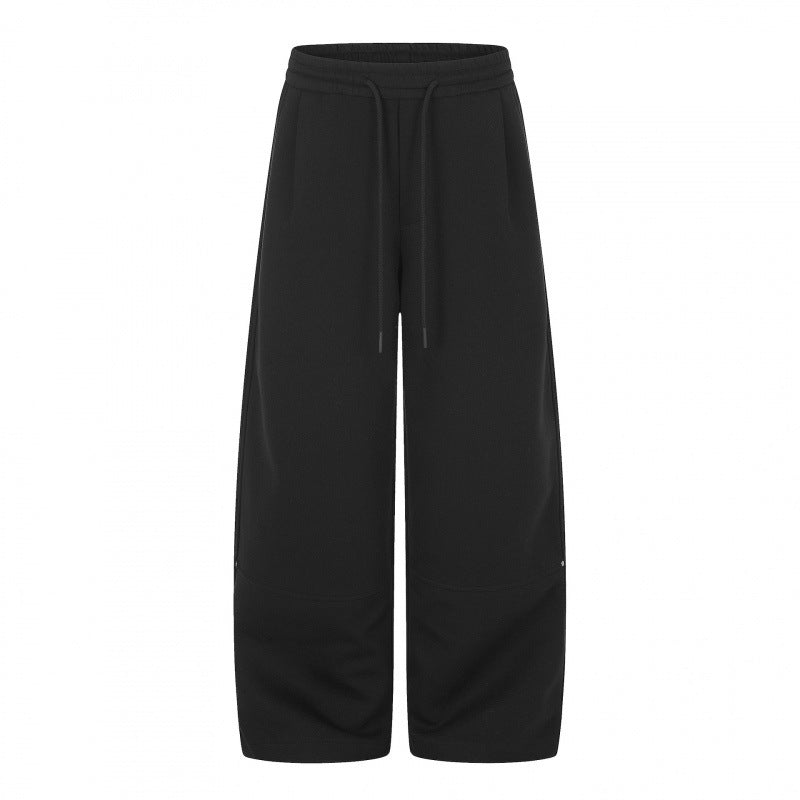 Damen Weite Culotte-Sweathose mit hohem Bund, Tunnelzug und verkürzter Länge Echo Archiv