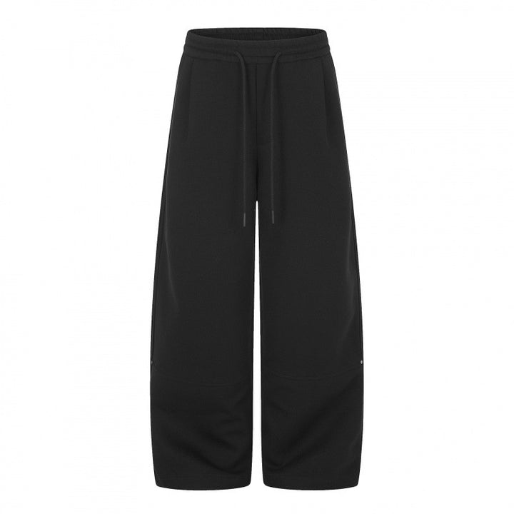 Damen Weite Culotte-Sweathose mit hohem Bund, Tunnelzug und verkürzter Länge Echo Archiv