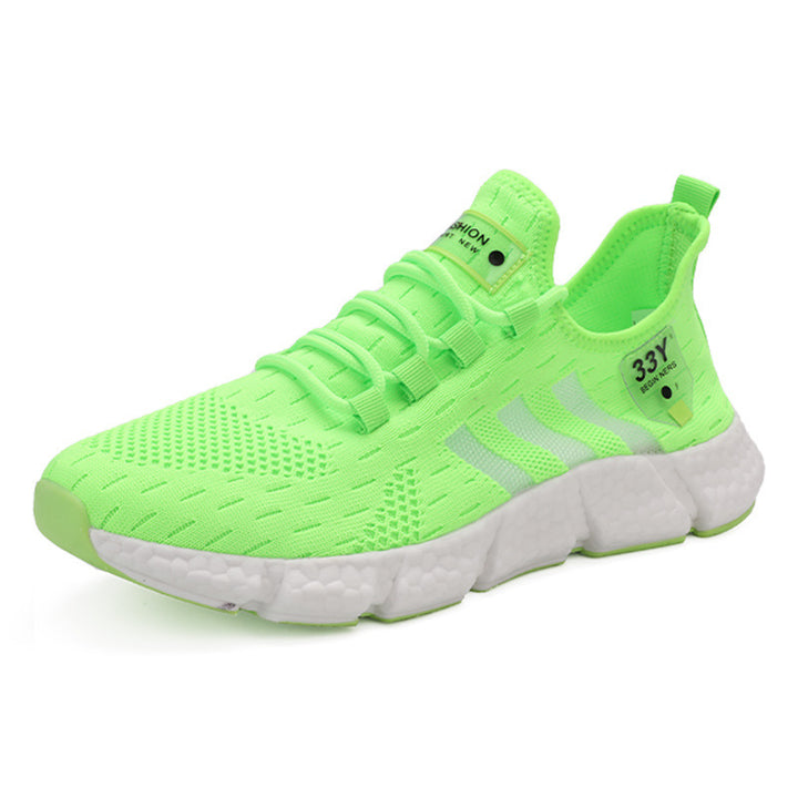 Herren Atmungsaktive Strick-Sneaker mit dämpfender Schaumsohle und Stretch-Fersenlasche Echoarchiv