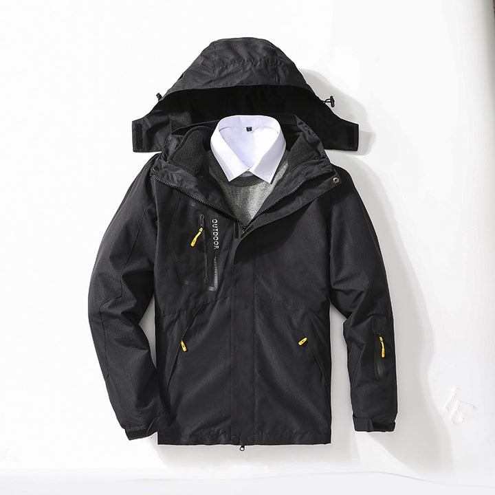 Herren Technische Regenjacke Echo Archiv