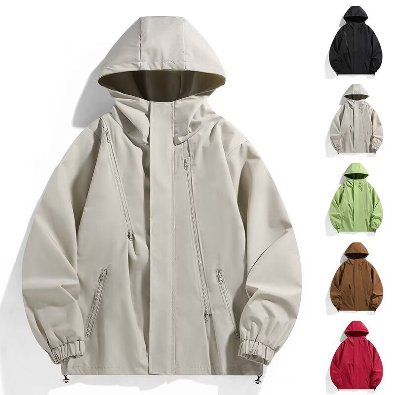 Unisex Sportliche Kapuzenjacke Echoarchiv