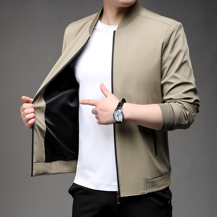 Herren Modische sportliche Bomberjacke Echo Archiv
