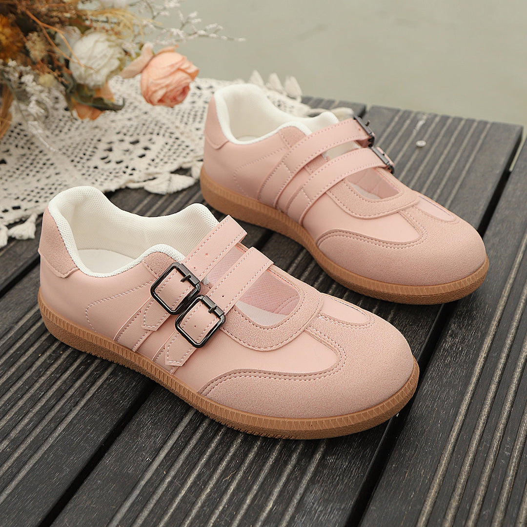 Damen Komfortable Sneakers mit doppeltem Klettverschluss Echo Archiv
