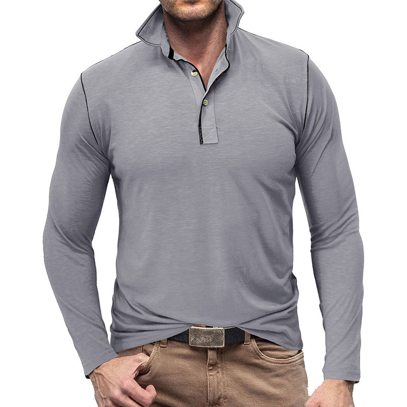 Herren Langarmpoloshirt Echoarchiv