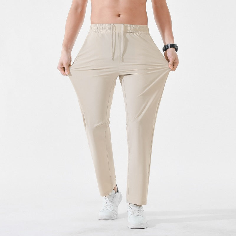 Herren Relaxed-Performance-Freizeithose mit elastischem Tunnelzug, schnell trocknendem Stretch & geradem Bein Echoarchiv