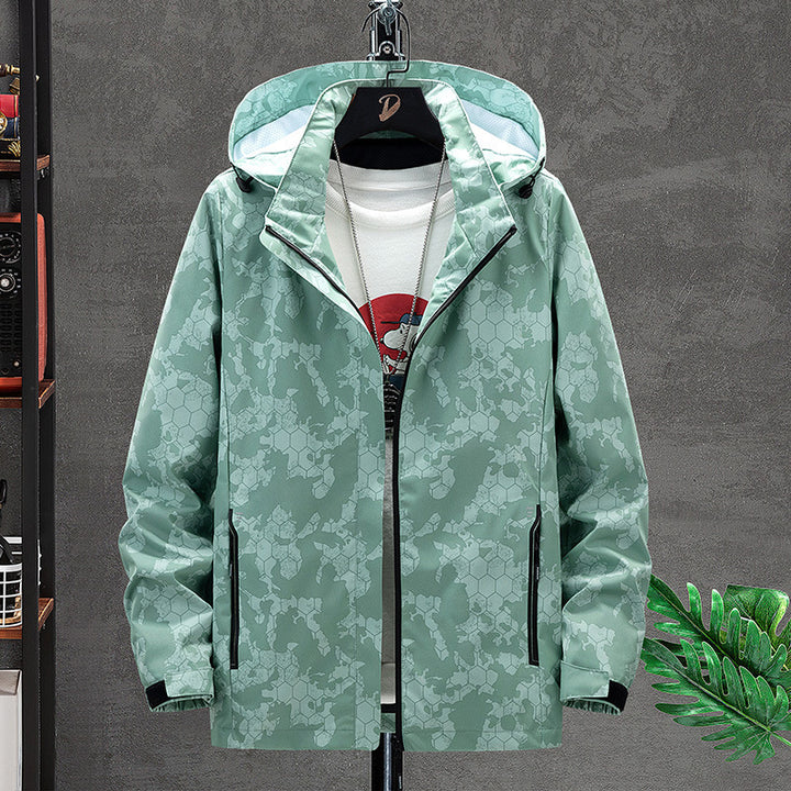 Herren Technische Windjacke Echo Archiv