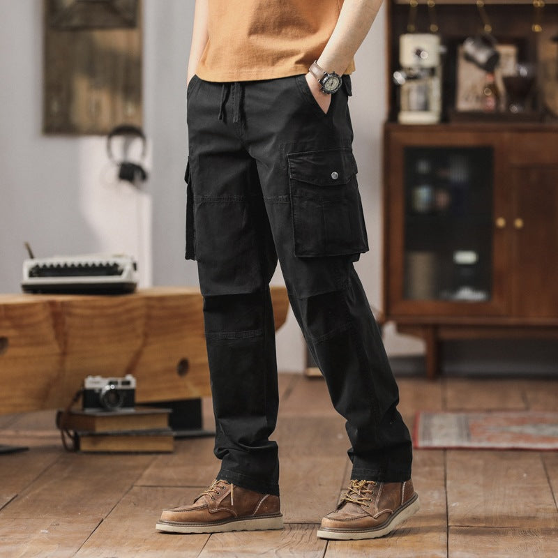 Herren Technische Cargohose mit geradem Schnitt, verstärkten Knien & Mehrfachtaschen Echo Archiv