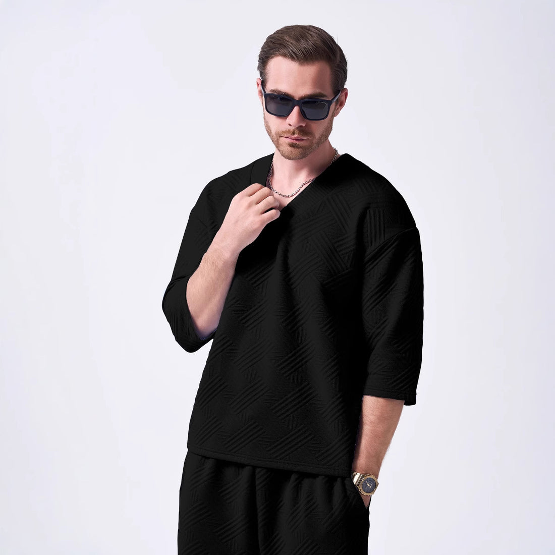 Herren Lässiges Oversized T-Shirt – Marzano