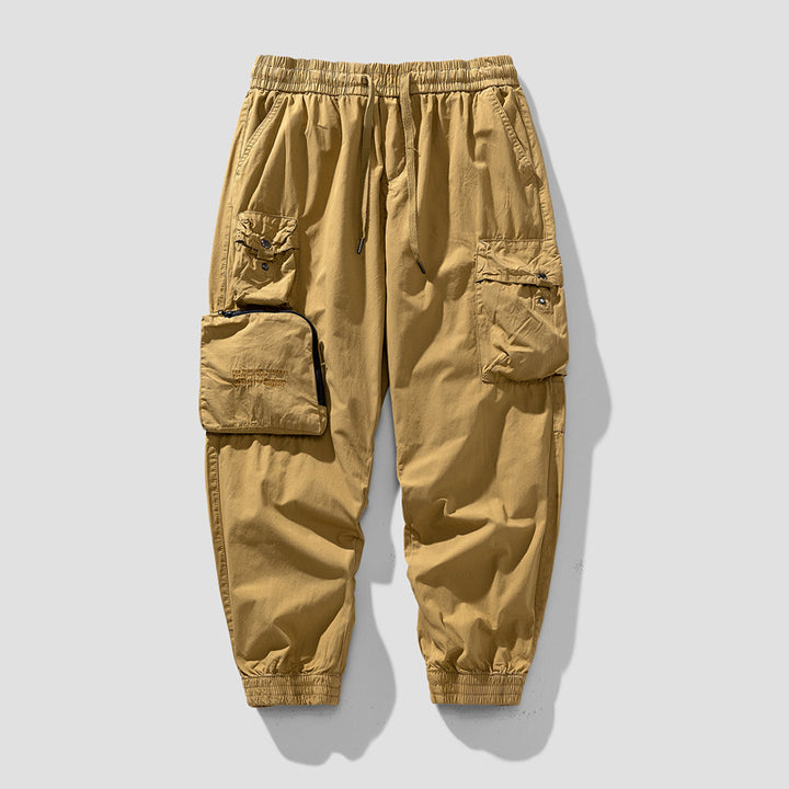 Herren Cargo-Joggerhose mit elastischem Bund, multifunktionalen Cargotaschen und abnehmbarer Packtasche Echo Archiv