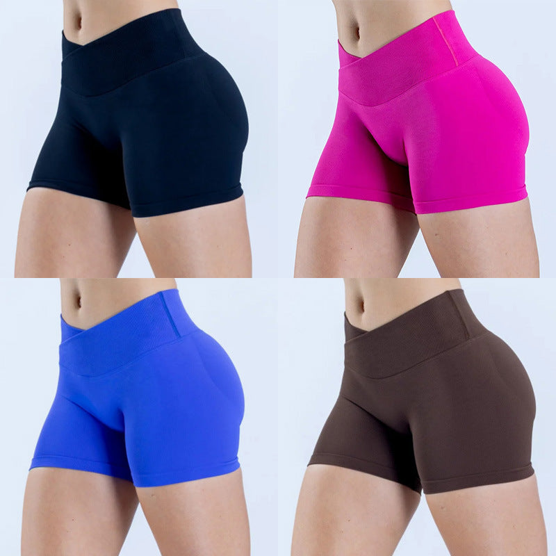 Damen Sportliche Shorts mit hohem Bund und figurformendem Schnitt Echo Archiv