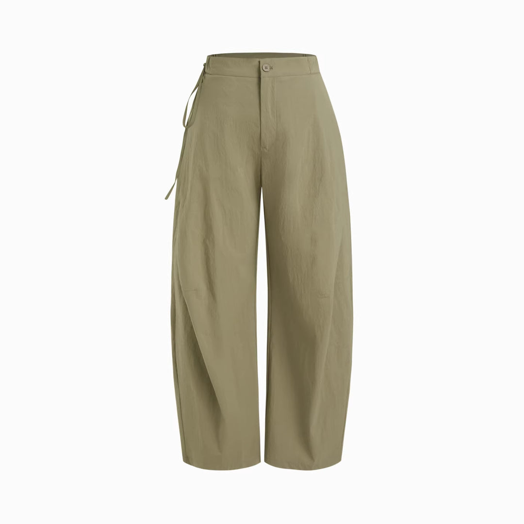 Damen lässige Culotte-Hose mit elastischem Bund und praktischen Seitentaschen Echo Archiv