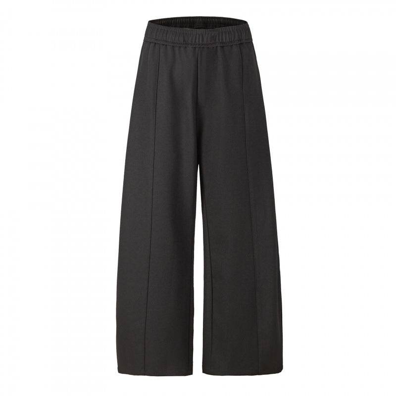 Damen Elegante Culotte-Hose mit weitem Bein, Bügelfalte und elastischem Komfortbund Echo Archiv