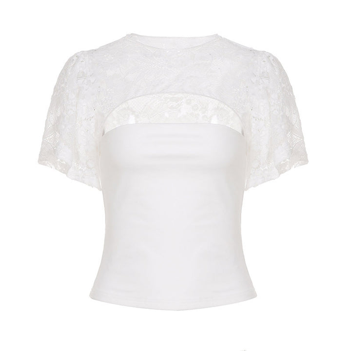 Damen Spitzenbluse mit Cut-Outs Echo Archiv
