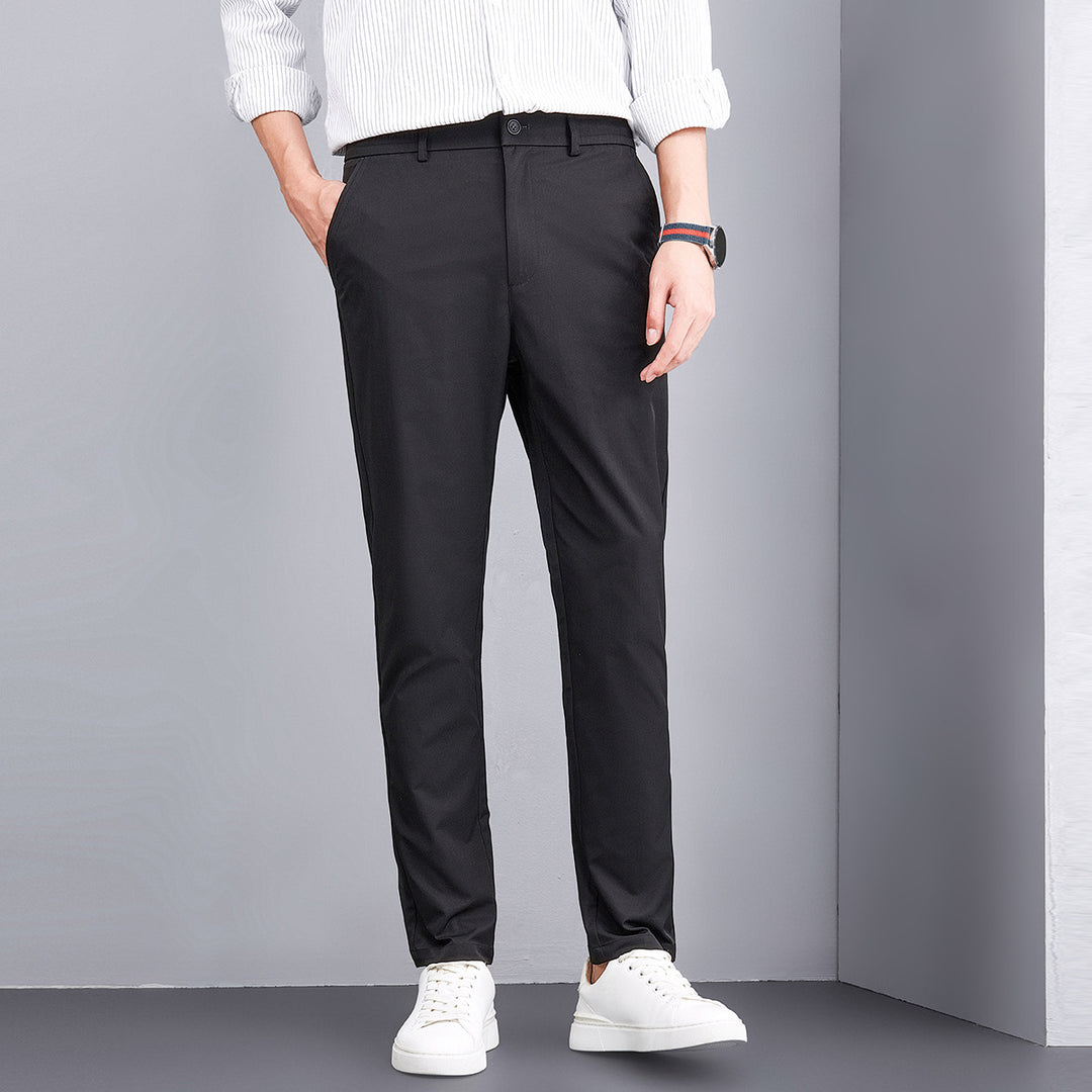 Herren schicke Slim-Fit Freizeithosen Echoarchiv