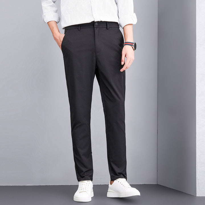 Herren schicke Slim-Fit Freizeithosen Echoarchiv
