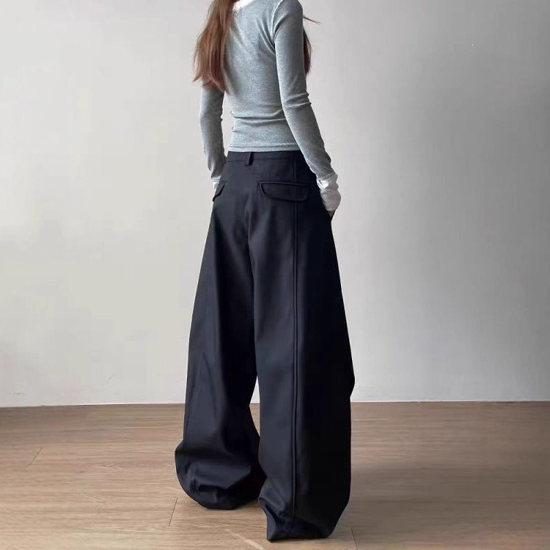 Damen Übergroße Stoffhose Echo Archiv