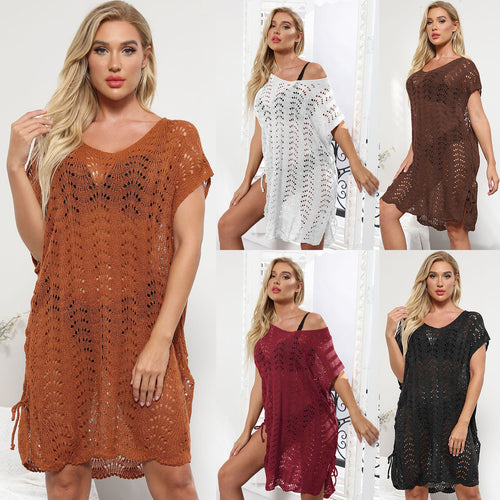 Damen eleganter Häkel-Strandüberwurf Echo Archiv