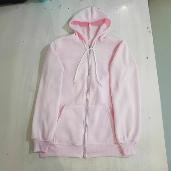 Herren Kapuzensweatjacke mit durchgehendem Reißverschluss und legerer Passform Echoarchiv