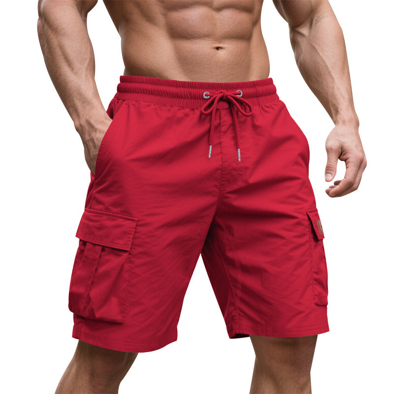 Herren Cargo-Shorts mit mehreren praktischen Taschen und elastischem Bund Echoarchiv