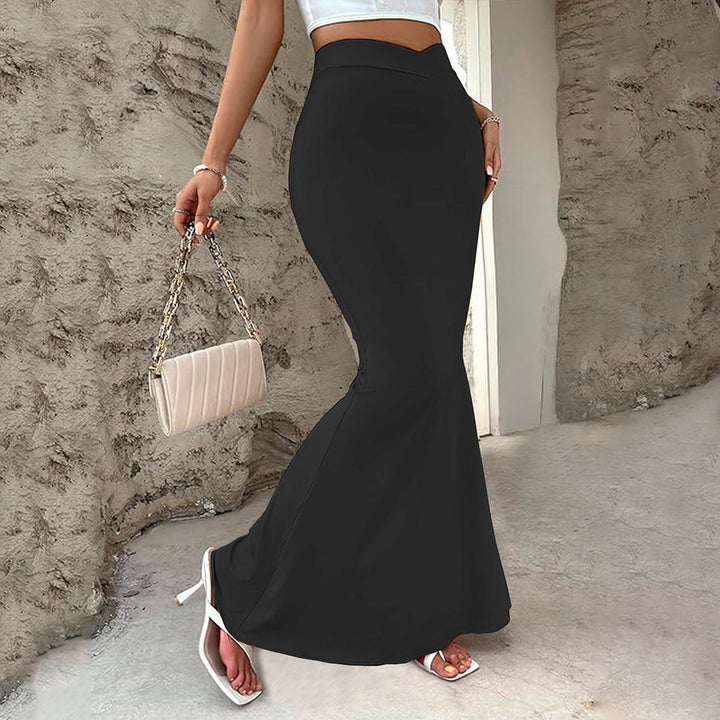 Damen figurbetontes Bleistiftkleid mit schwingendem Saum Echo Archiv