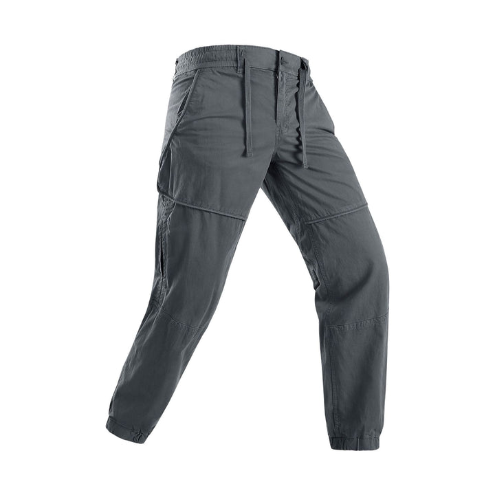 Herren Leichte Cargo-Jogginghose mit Tunnelzug, Kniepasse und elastischen Bündchen Echo Archiv