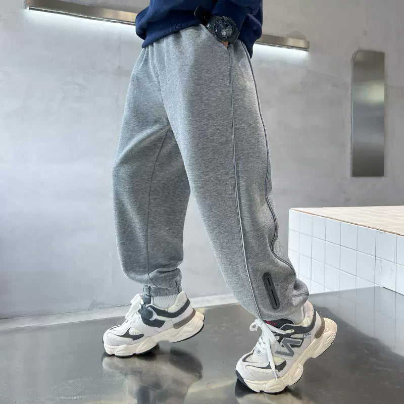 Herren Sportliche Fleece-Hose Echo Archiv