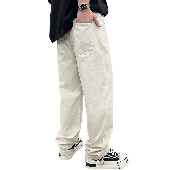 Herren weite Cargo-Jeans mit funktionalen Taschen und lässigem Schnitt Echoarchiv