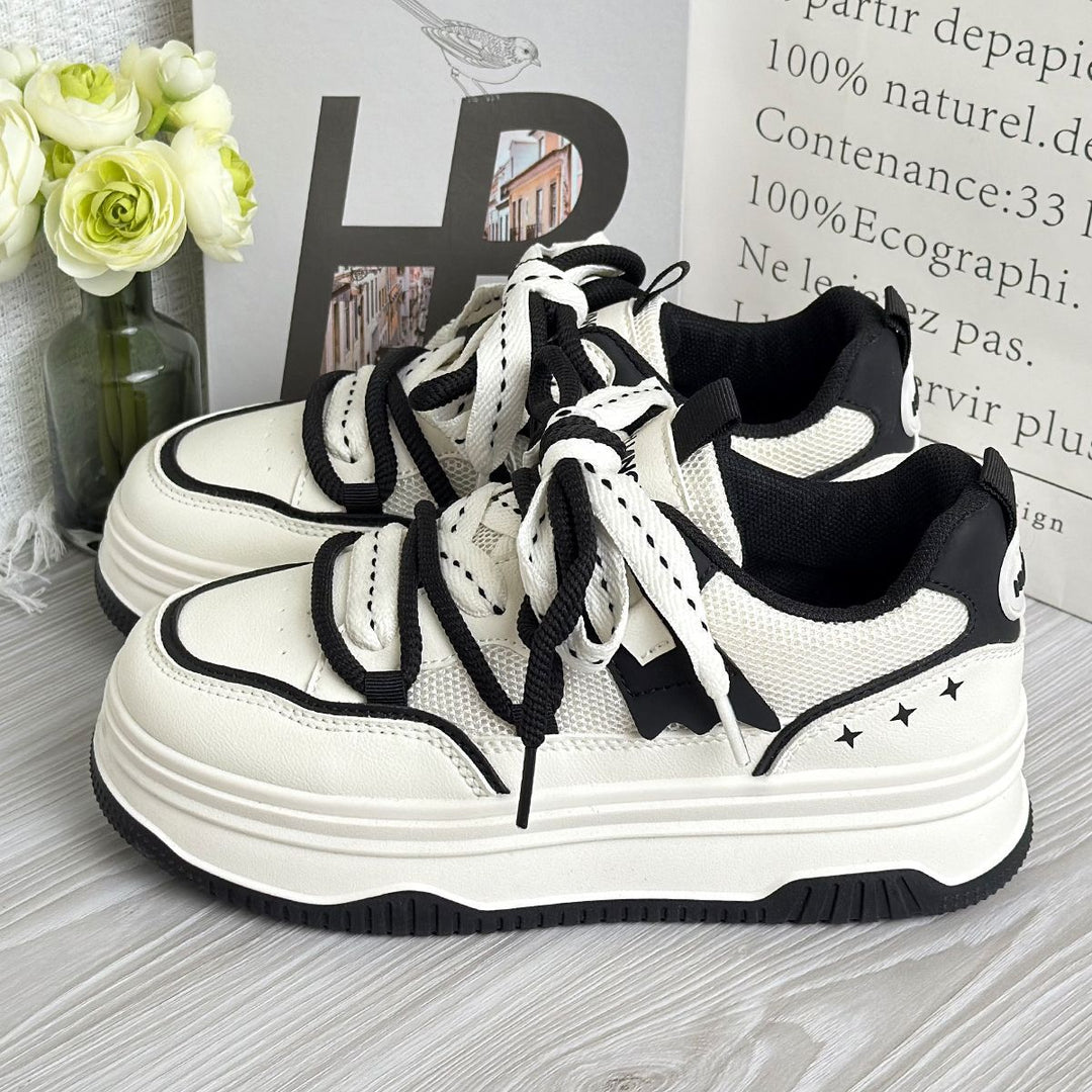 Damen Sportliche Sneaker mit dicker Sohle Echo Archiv