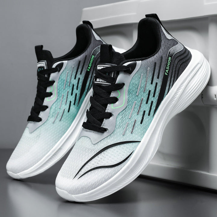 Damen Sportliche Sneakers mit atmungsaktiver Mesh-Oberfläche und dynamischem Dämpfungssystem Echo Archiv