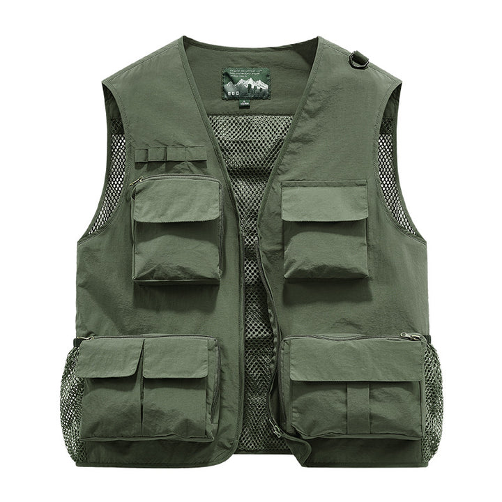 Herren Multifunktionale und atmungsaktive Outdoor-Weste Echo Archiv