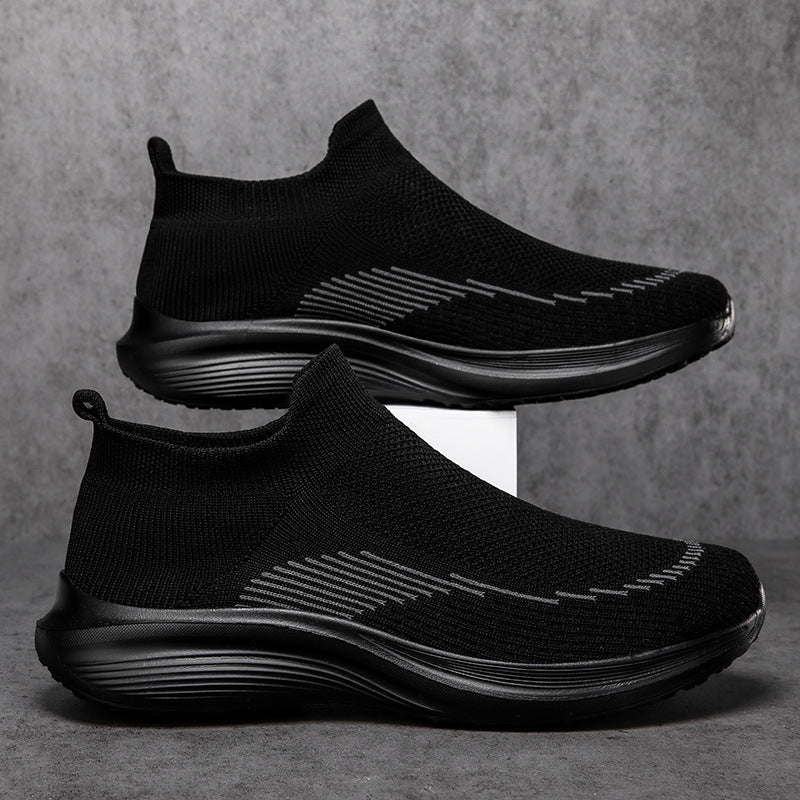 Herren nan sockenähnliche Strick-Sneaker mit nahtlosem Obermaterial und stoßdämpfender Sohle Echo Archiv