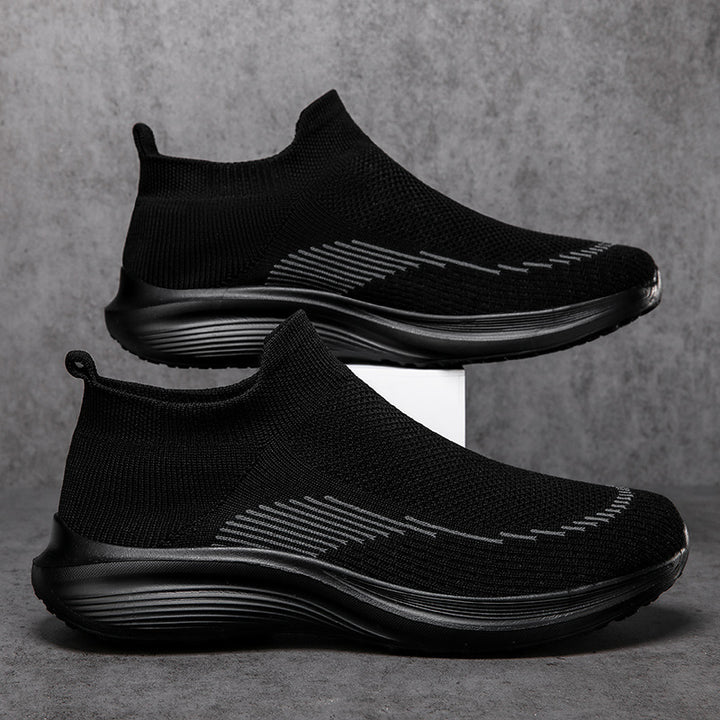 Herren nan sockenähnliche Strick-Sneaker mit nahtlosem Obermaterial und stoßdämpfender Sohle Echo Archiv