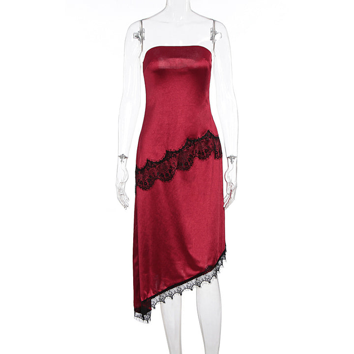 Damen Abendkleid mit Spitzenakzenten Echo Archiv