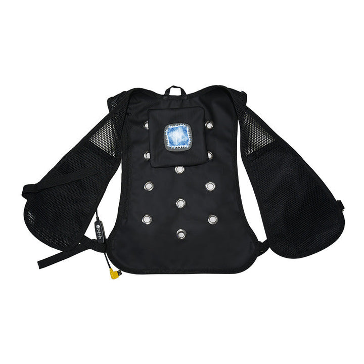 Unisex nan leichte kühlende Jacke mit integrierter Ventilator-Technologie und Kapuze Echo Archiv