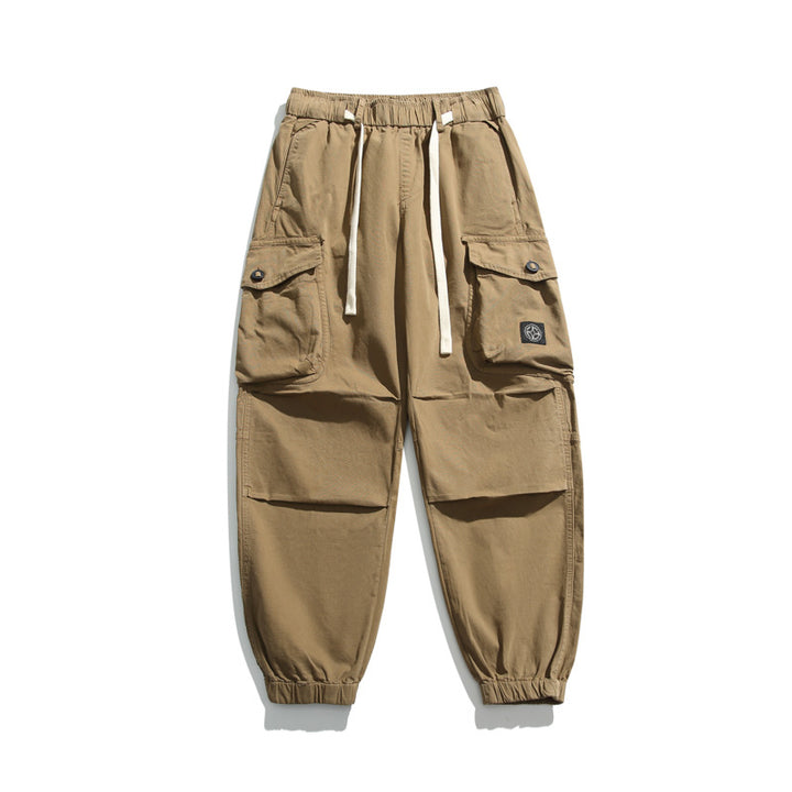 Herren Cargo-Hose mit elastischem Bund und zahlreichen Taschen Echoarchiv