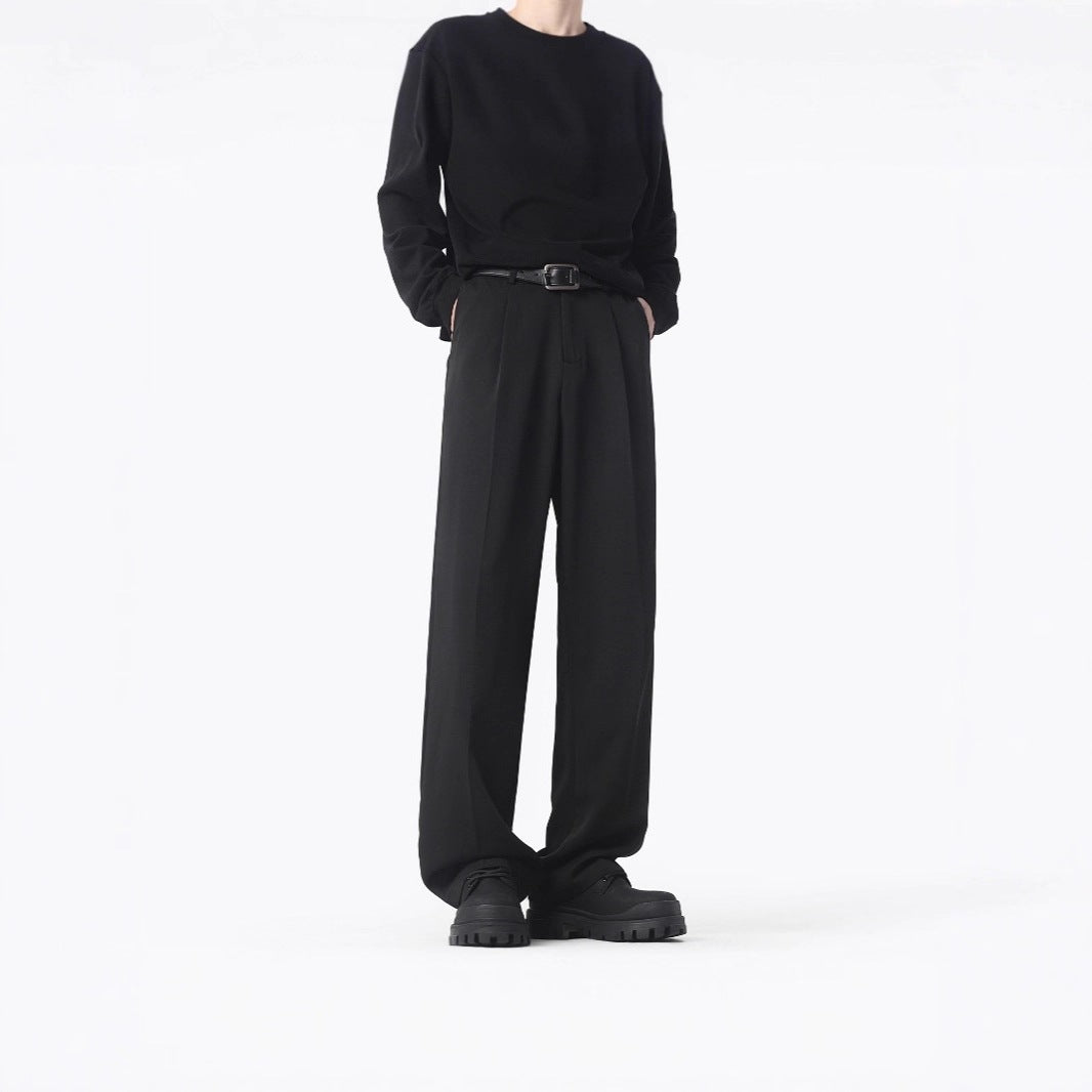 Damen Elegante und bequeme weit geschnittene Stoffhose Echo Archiv