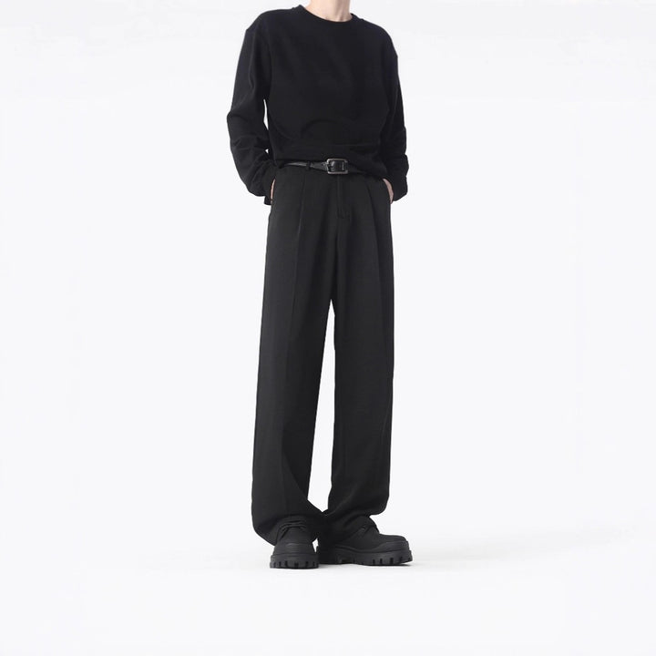 Damen Elegante und bequeme weit geschnittene Stoffhose Echo Archiv