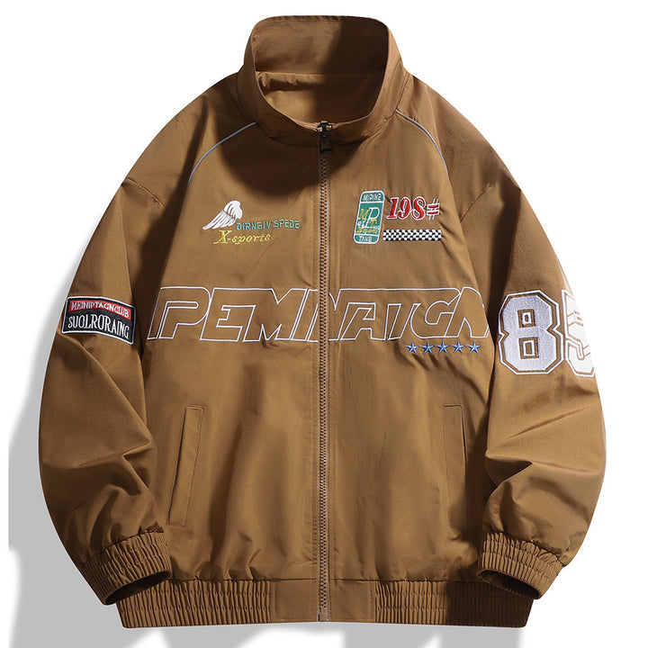 Herren Freizeitjacke mit hohem Kragen Echo Archiv