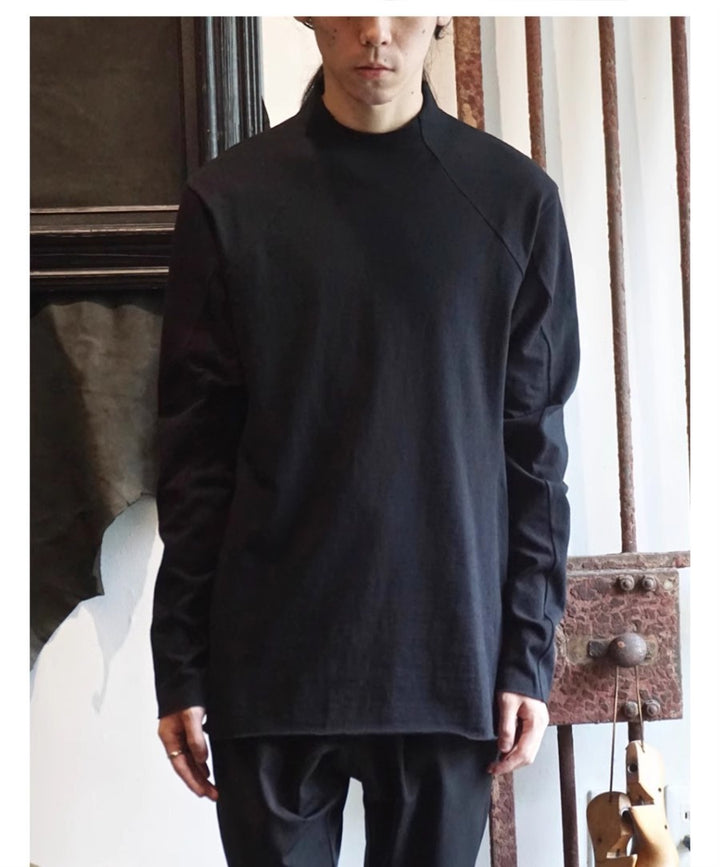 Herren lässiges Langarmshirt mit modernem Schnitt und atmungsaktiver Baumwollqualität Echoarchiv