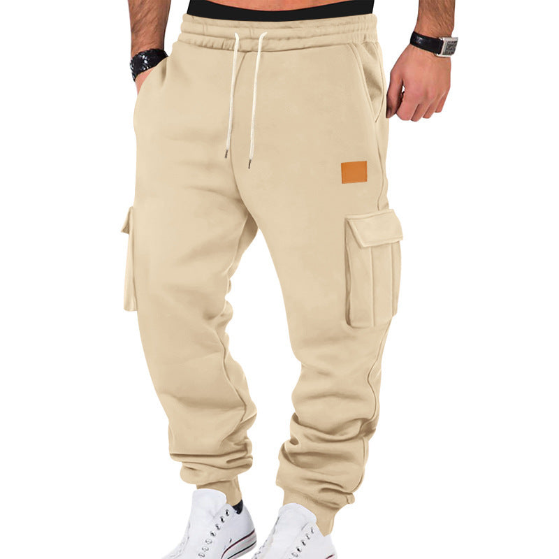 Herren Cargo-Jogginghose mit praktischen Taschen und elastischem Bund Echoarchiv