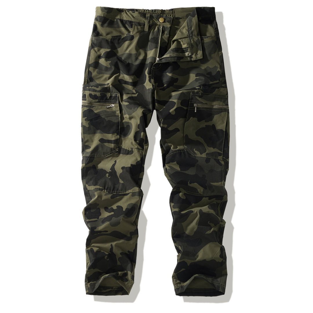 Herren Multifunktionale Cargohose im Camouflage-Design Echo Archiv