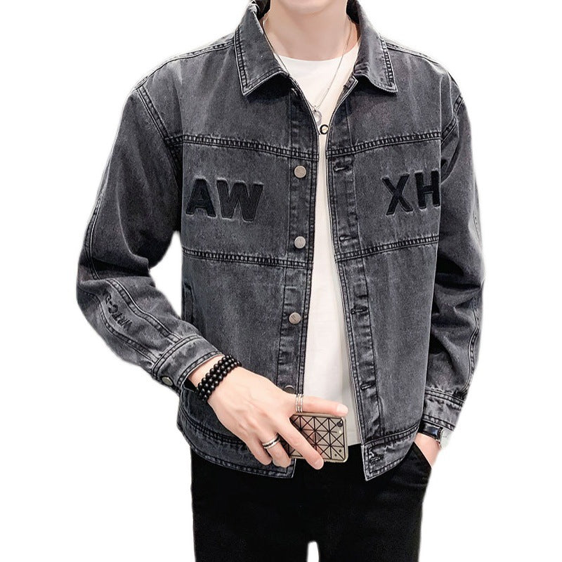 Herren Modische Denimjacke Echoarchiv